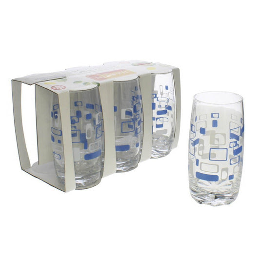Vasos de Vidrio Lav 12 oz 6 Pieza