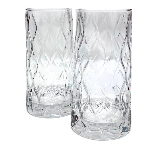 Vasos de Vidrio Pasabahce / Long Leafy / 11 oz / Set de 4 Piezas - Pasabahce - Titan.com.pa - 8693357504530