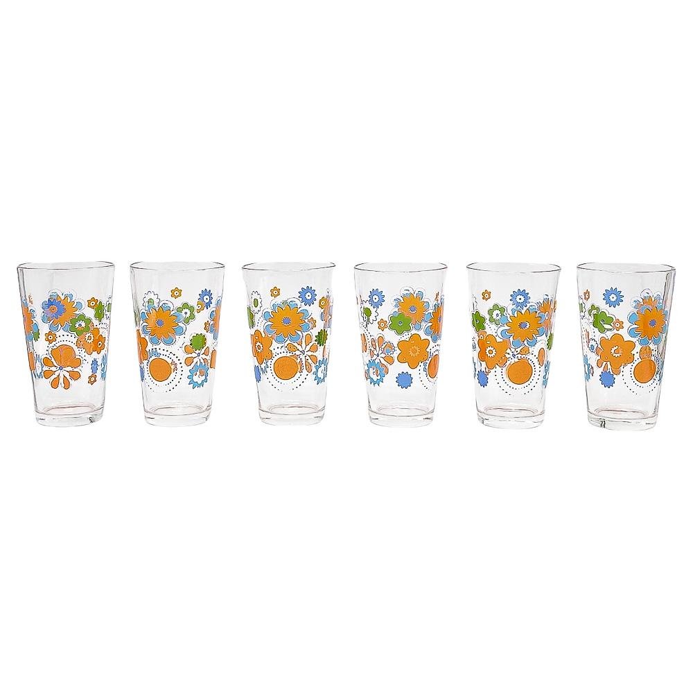 Vasos Home 16 oz Vidrio Set 6 Piezas