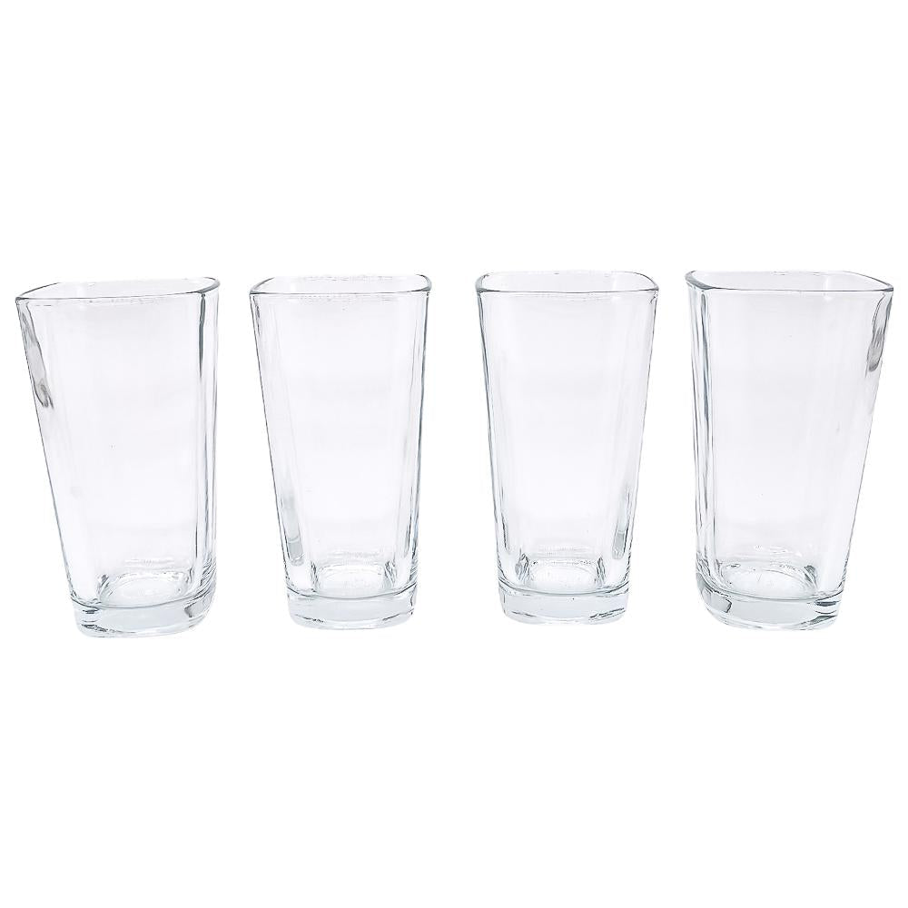 Vasos Libbey de Vidrio 12 oz 4 Piezas
