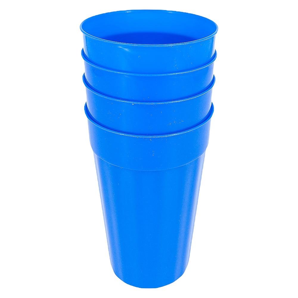 Vasos Plástico Home Elegance de 20 oz 4 Piezas - Surtido