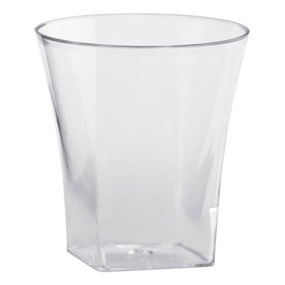 Vasos Plásticos Lillian Cuadrado 2 oz de 20 Piezas