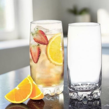 Vasos Sylvana Pasabahce de 13 Oz Vidrio 6 Piezas