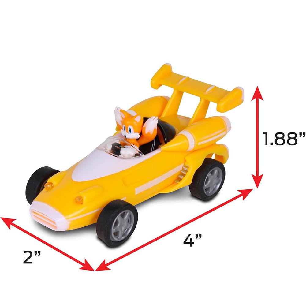 Vehículos Tails Pull Back / Sonic - Sonic - Titan.com.pa - 698143064180