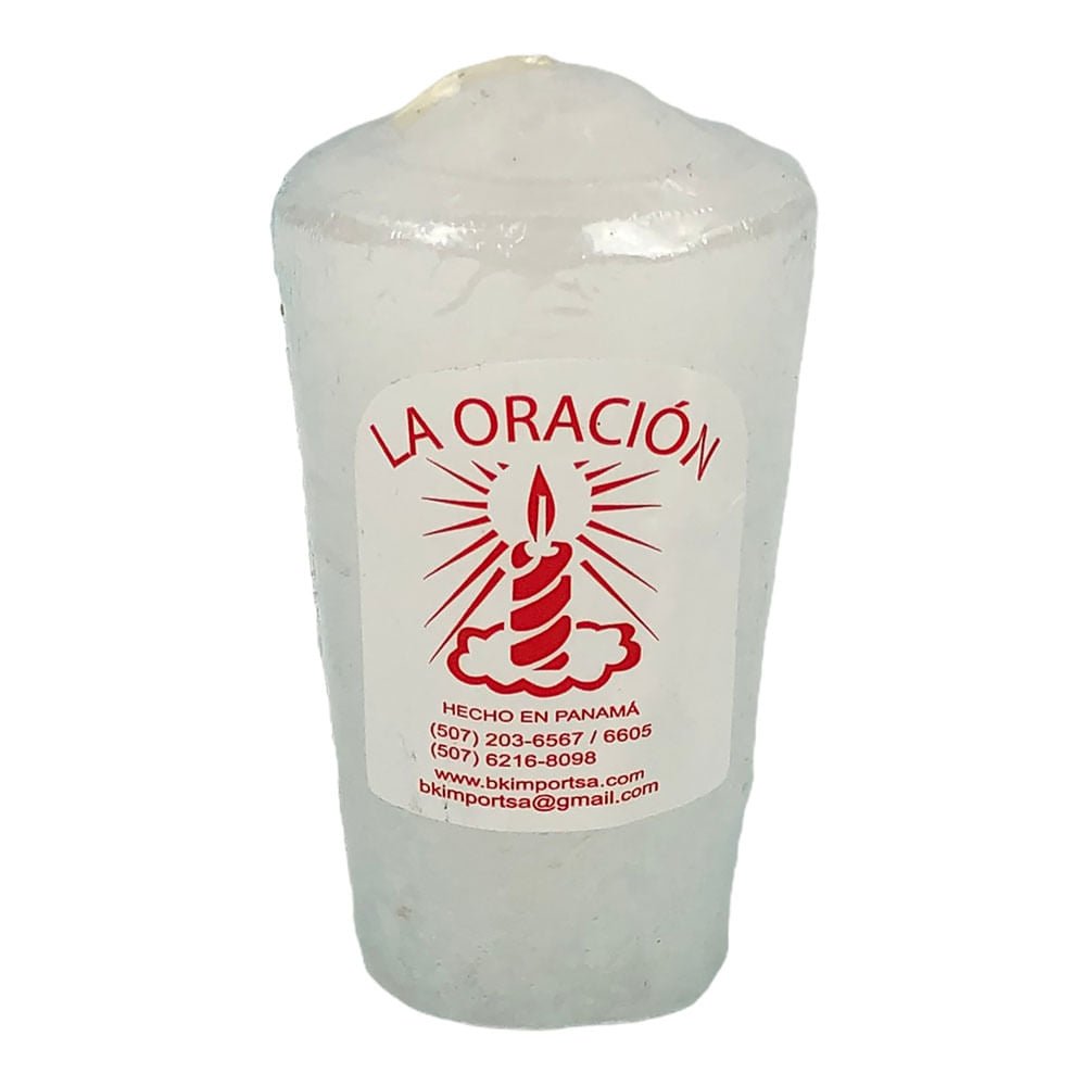 Vela 50 La Oración - Blanco