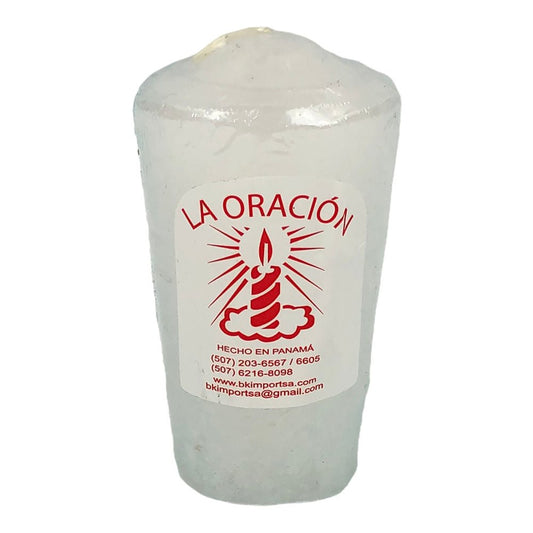 Vela 50 La Oración - Blanco