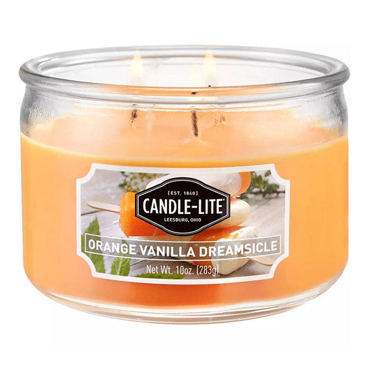 Vela Aromática Candle-Lite Orange Vanilla Dreamsicle 10 oz