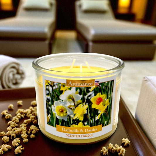Vela Aromática JC Sales Daffodils & Daisies 12 Oz - Jc Sales - Titan.com.pa - 734556015866