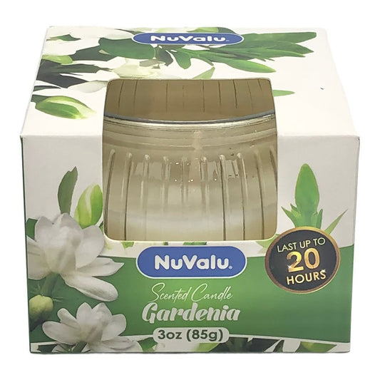 Vela Aromática Jc Sales Gardenia 3 Oz - Blanco