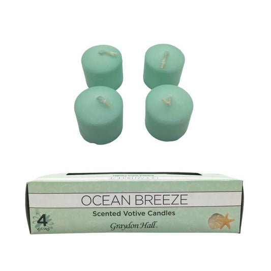 Vela Botanica 4 Piezas Votire Surtida