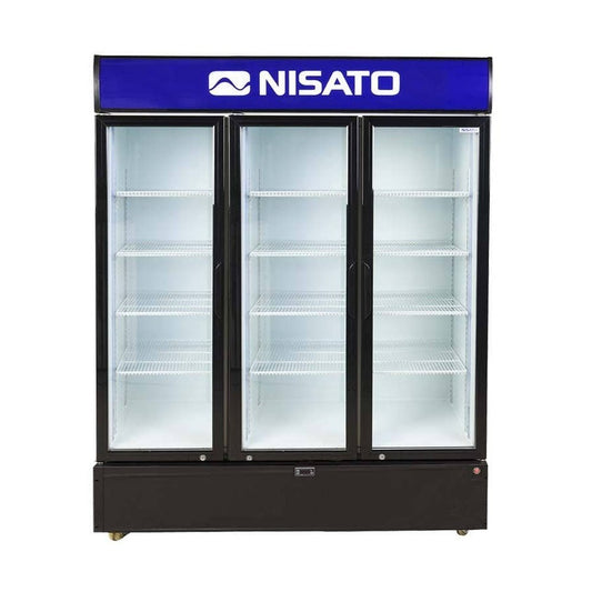 Vitrina Comercial Nisato 1200 Litros 3 Puertas de Vidrio No Frost - NISATO - 11144763