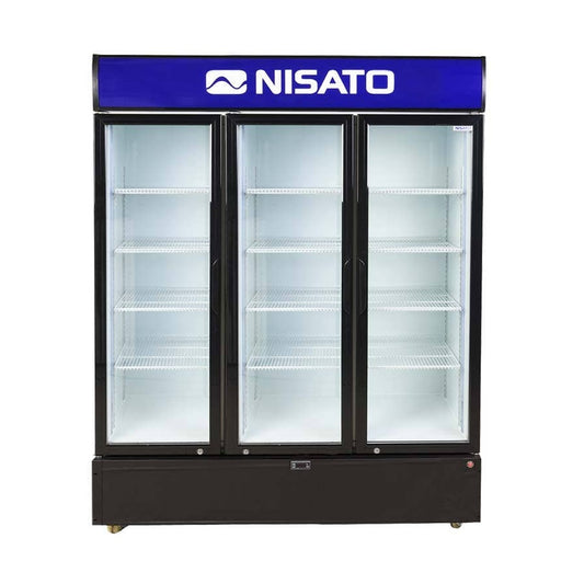 Vitrina Comercial Nisato 1200 Litros 3 Puertas de Vidrio No Frost - NISATO - 11144763