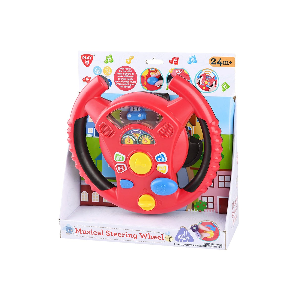 Volante Musical Playgo - PLAYGO - 10995180
