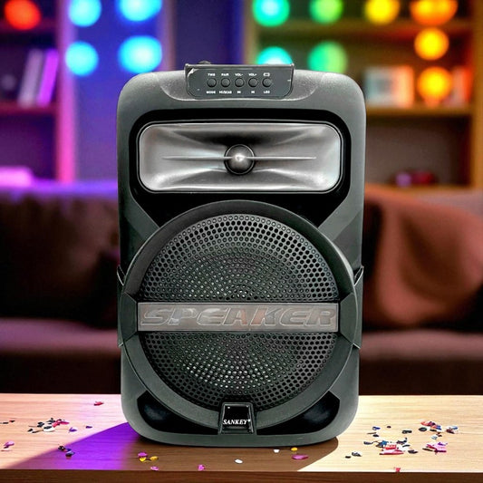 Bocina Portátil Sankey de 8" / Bluetooth / 8W