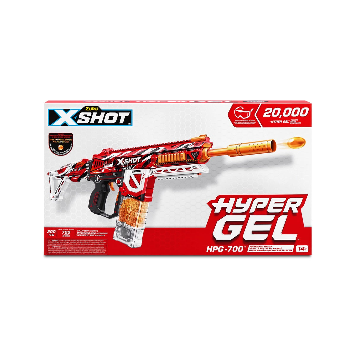 Lanzador X-Shot Hyper Gel Grande - ZURU X-SHOT - 11089891