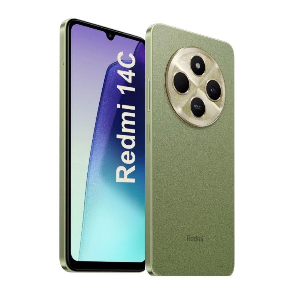 Xiaomi Redmi 14C, en Titan Panamá con pantalla 6.8 pulg, Helio G81 Ultra, cámara 50 MP, 8GB RAM y batería 5160 mAh para un rendimiento imparable.