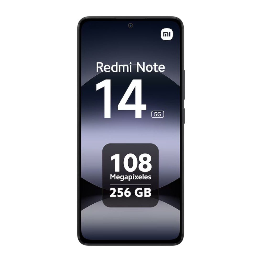 El Xiaomi Redmi Note 14 5G en Titan Panamá. Con cámara 108MP, pantalla AMOLED 120Hz, batería 5110 mAh, carga rápida 45W y procesador Dimensity.