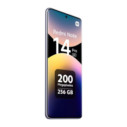 Xiaomi Redmi Note 14 Pro 5G en Titan Panamá con cámara 200MP, pantalla AMOLED 120Hz, IP68, Dimensity 7300 Ultra y batería 5110 mAh con carga 45W.