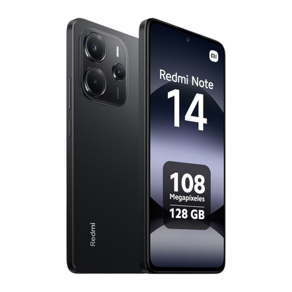 Xiaomi Redmi Note 14 4G en Titan Panamá, con pantalla AMOLED 120Hz, cámara 108MP, batería 5500 mAh y diseño IP54.