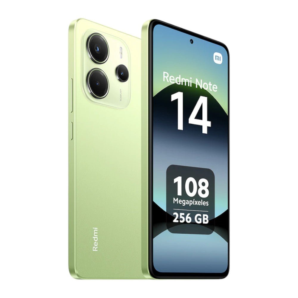 Xiaomi Redmi Note 14 4G en Titan Panamá de pantalla AMOLED 120Hz, cámara 108MP, batería 5500 mAh y diseño IP54.