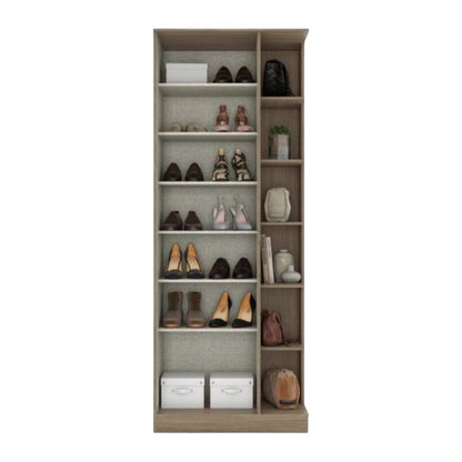 Zapatera Duetto / Henn / Rústico con Espejo - Henn - Titan.com.pa - 7890022049216