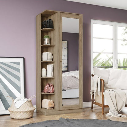 Zapatera Duetto / Henn / Rústico con Espejo - Henn - Titan.com.pa - 7890022049216