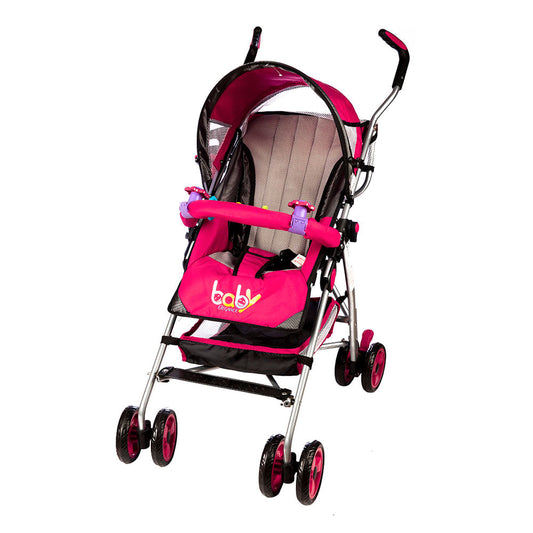 Coche Sombrilla Baby Elegance Rosado