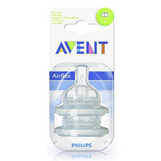 Mamón Avent Flujo Lento Extra Suave 2 Piezas