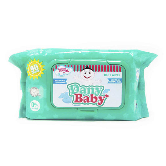 Toallas Húmedas Dany Baby 90 unidades