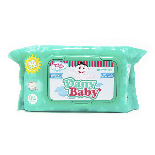 Toallas Húmedas Dany Baby 90 unidades | Titan.com.pa