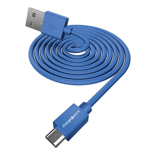 Cable Cargador ChargeWorx Azul
