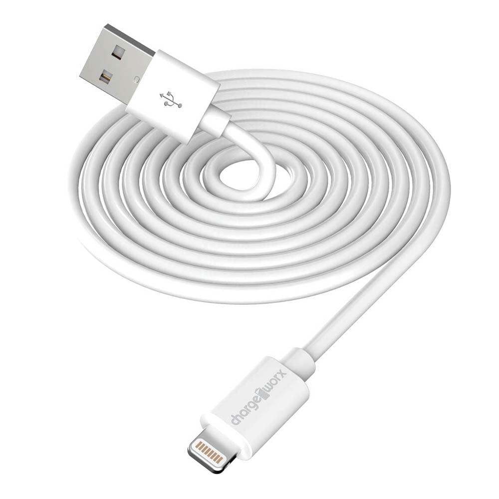 Cable Cargador ChargeWorx Blanco