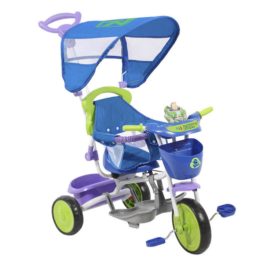 Triciclo Toy Story 4 Con Guia Y Toldo