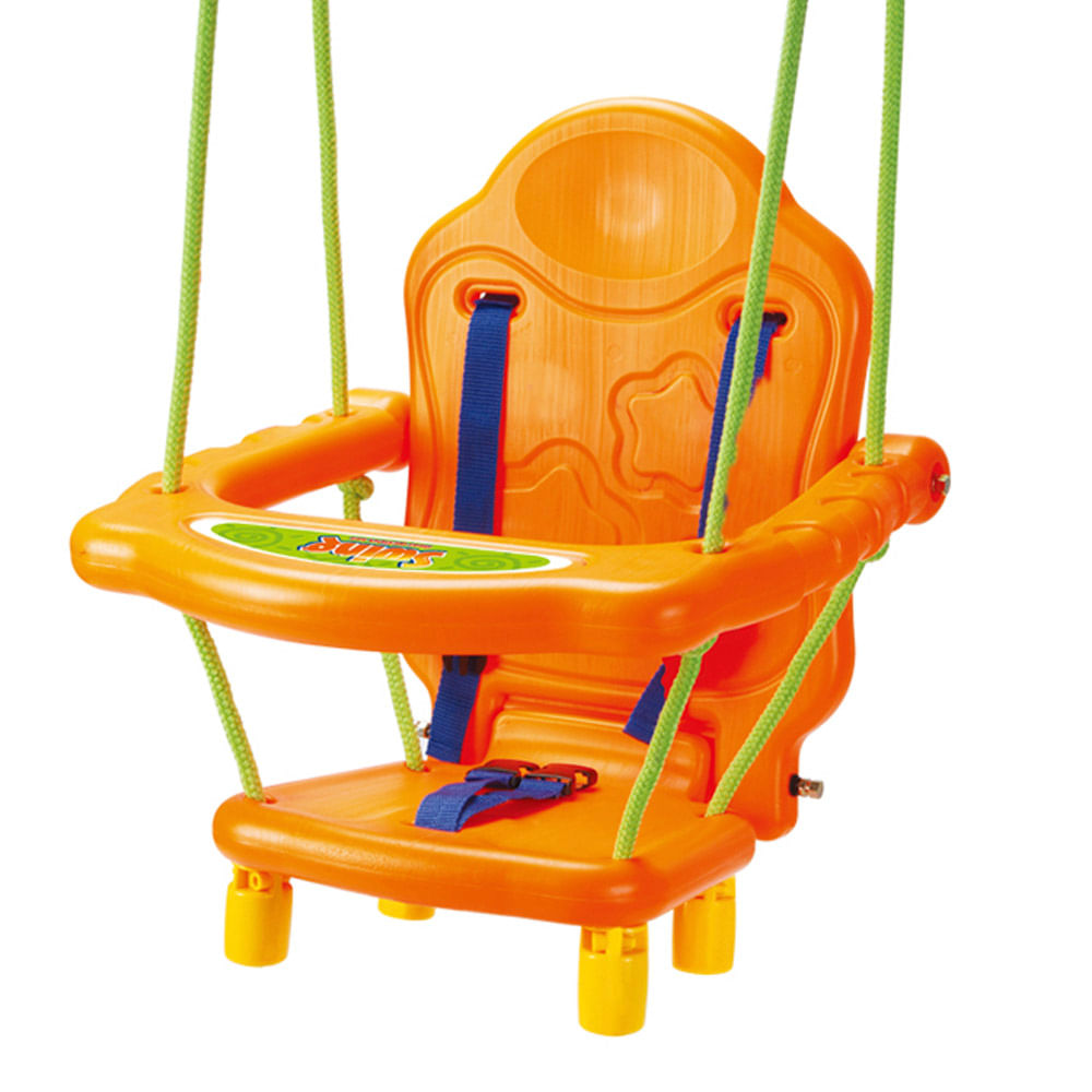 Columpio Con Base Naranja