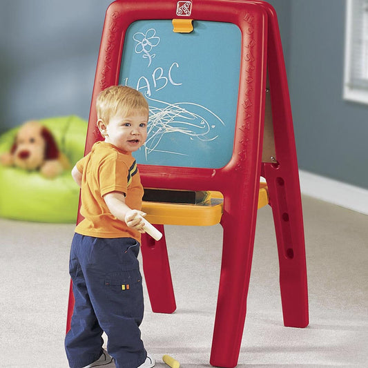 Tablero De Actividades Step 2 Rojo y Amarillo