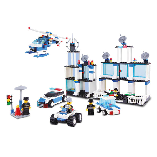 Bloques Build Me Up Police Station 494 Piezas