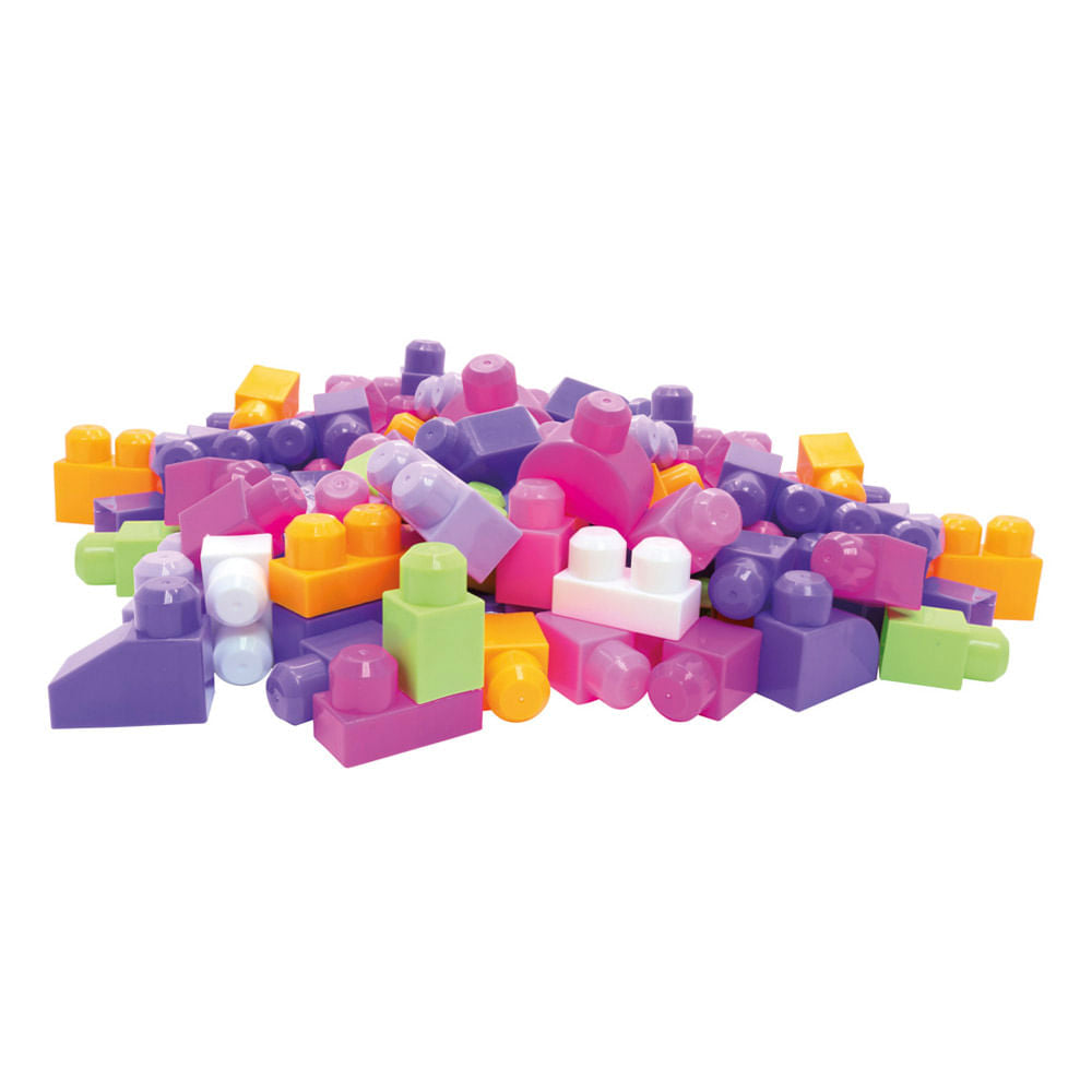 Bloques Build Me Up Maxi de 60 Piezas Pink