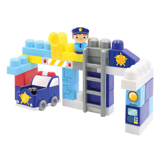 Bloques Build Me Up Maxi Estación de Policía 32 Piezas