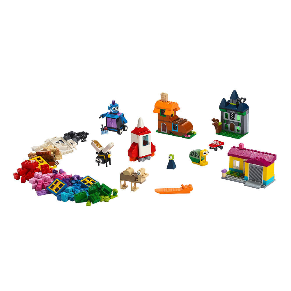 Bloques LEGO® Clásico Ventanas Creativas