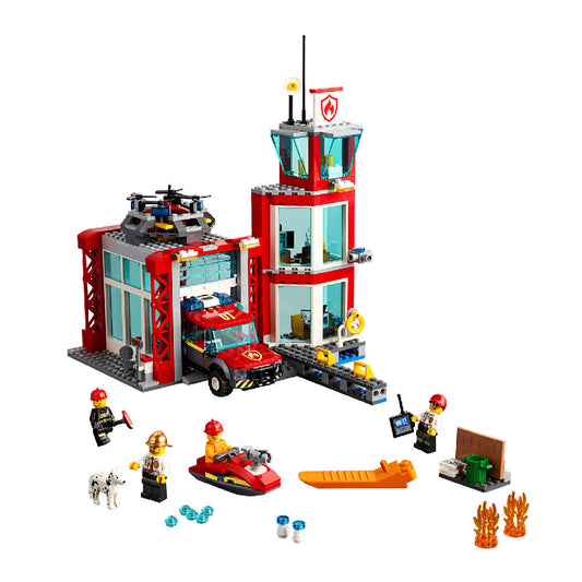 Bloques LEGO® Estacion De Bomberos