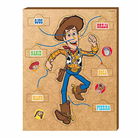 Rompecabezas Toy Story Partes Del Cuerpo