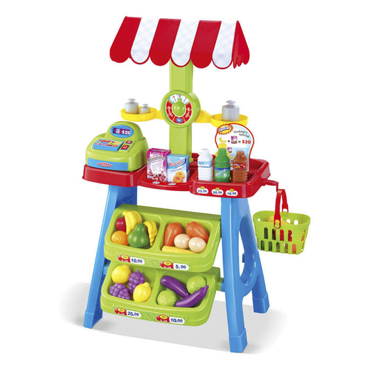 Set De Mercado Con Registradora