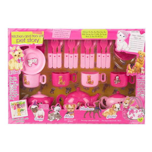 Juego De Té Pet Kitchen