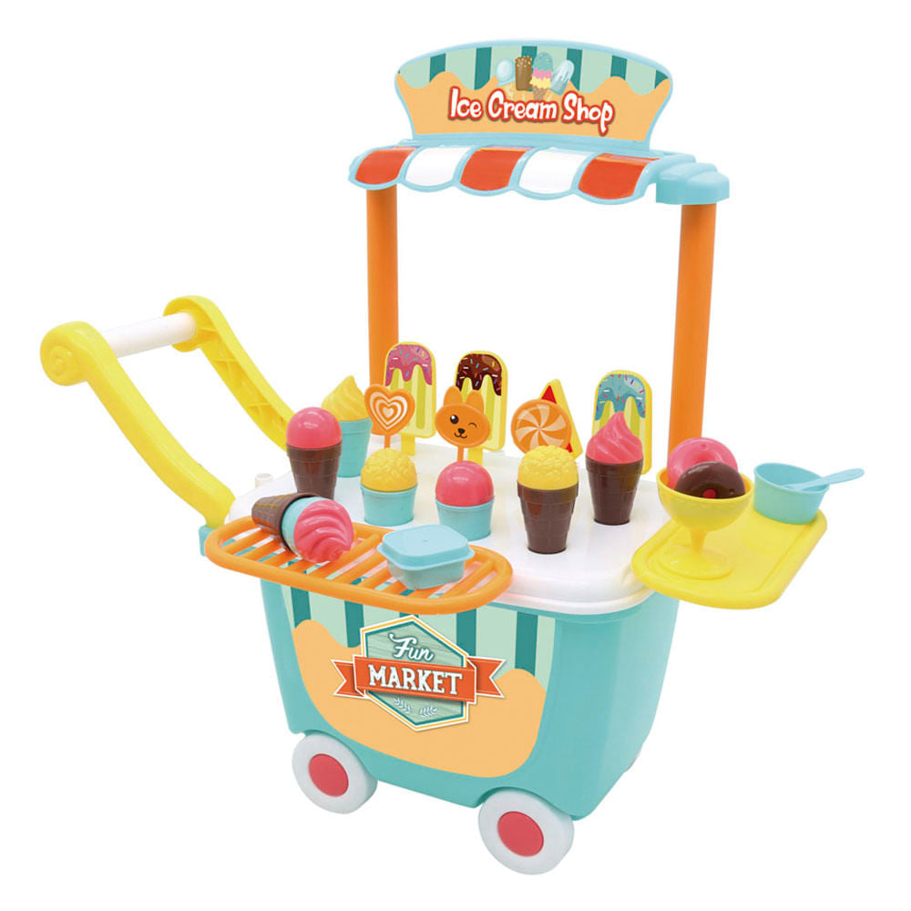 Set de Heladería Fun Market 43 Piezas