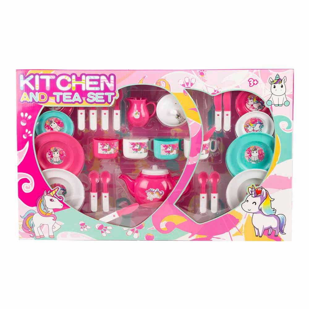 Juego de Té de Unicornios