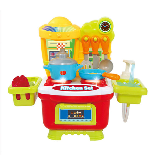 Estufa Mini Roja Con 16 Piezas Shun Feng Long