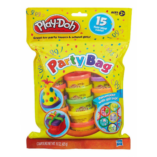 Masilla Play-Doh Bolsa De Masilla Para Fiestas x 15