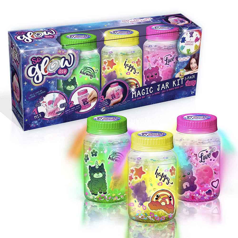Jarra Mágica So Glow Diy 3 Pack