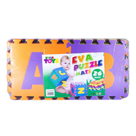 Star Toys Alfombra Rompecabezas De Foamy ABC 26 Piezas