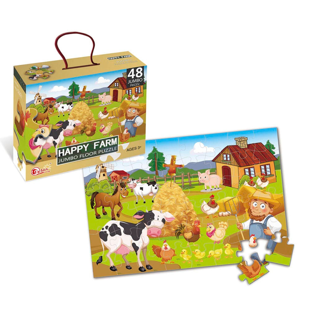 Rompecabezas 48 Piezas Granja Animal Fun Top